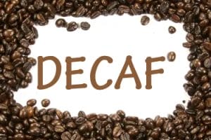 Decaf Kaffe und Performance