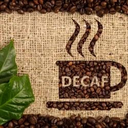 Decaf Kaffee Anwendung
